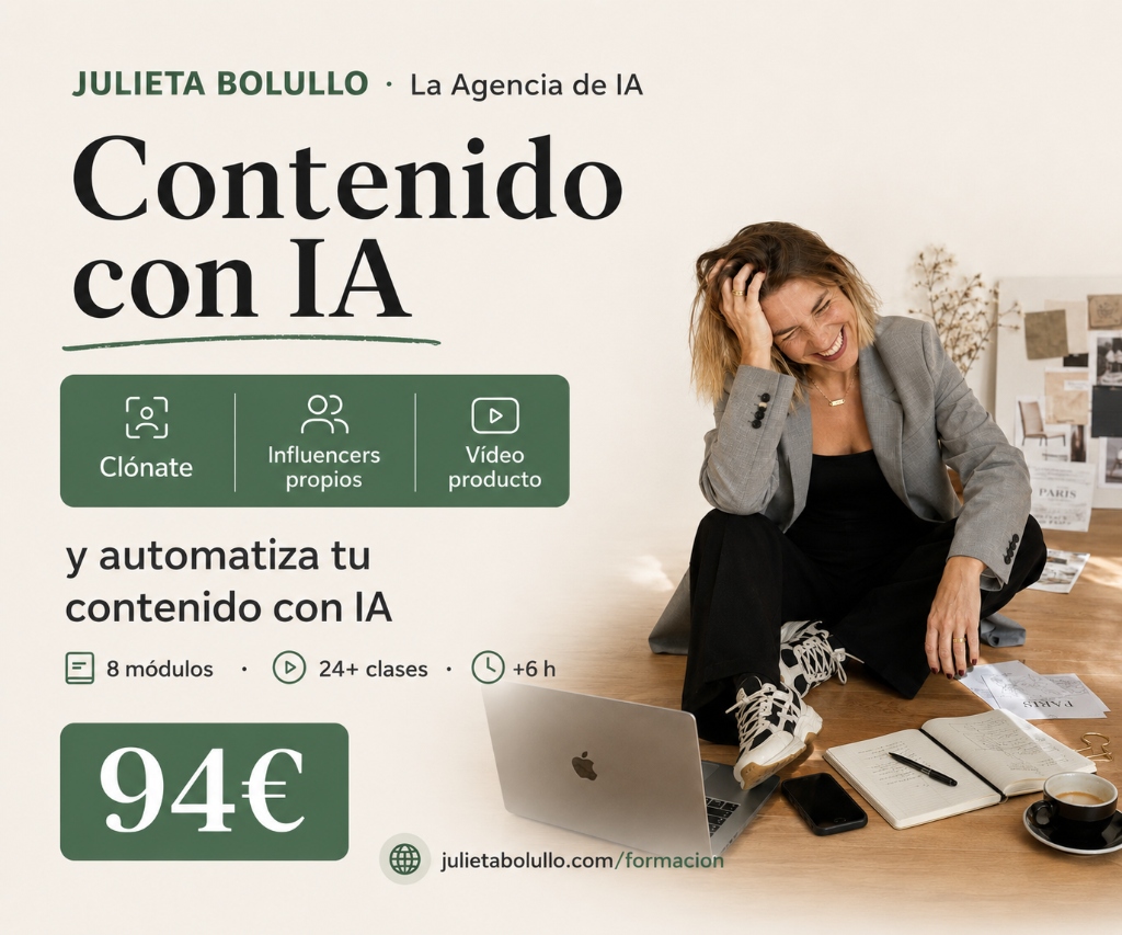 Curso Contenido con IA - 94€